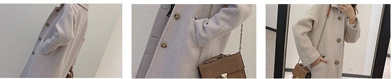 Popular Thin Woolen Cloth Trendy Fashionable Women&