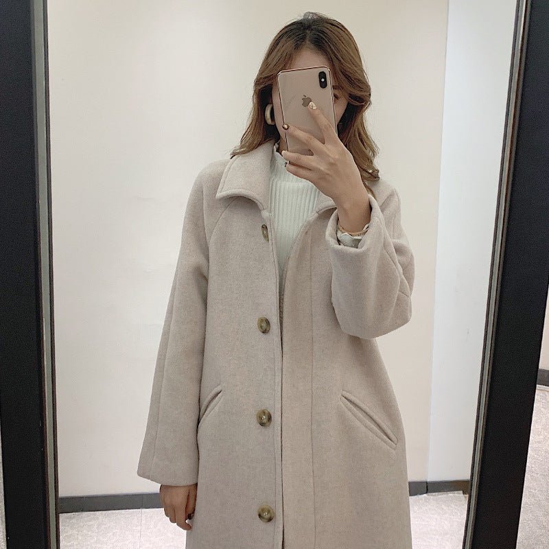 Popular Thin Woolen Cloth Trendy Fashionable Women&