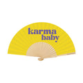 Karma Baby Slogan 23cm fan
