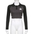 Fried Dough Twist Textured Star Cloth Hollow Knit Top - cristishop