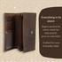 Cartera de Cuero Trenzado ( Café) - cristishop