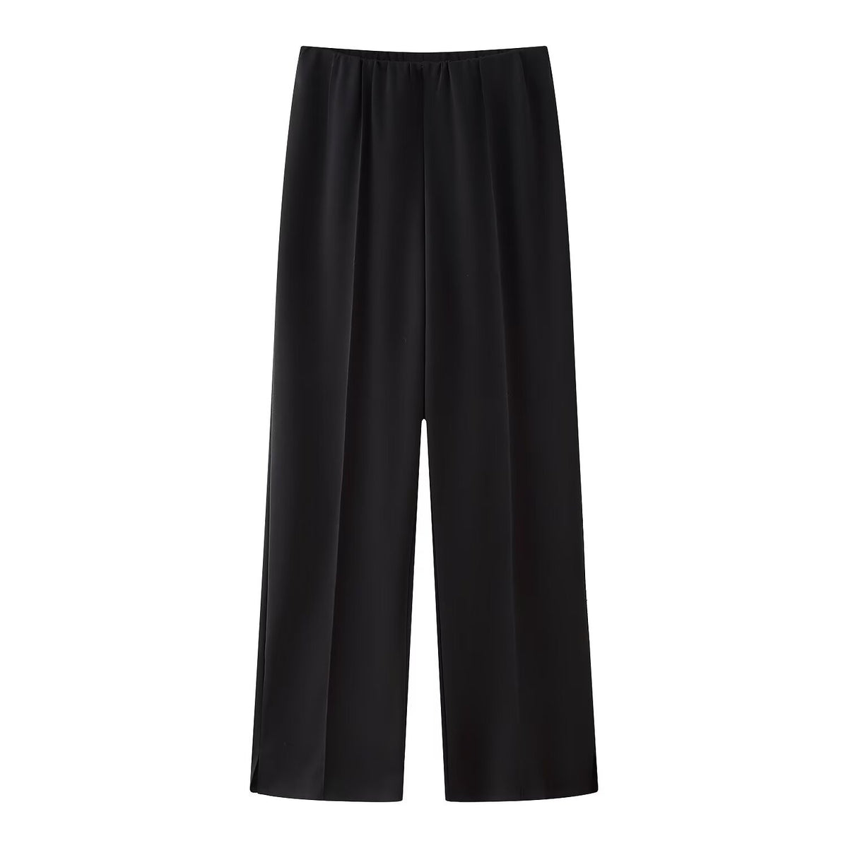 Clothing Double-sided Cloth Round Neck Top Casual Pants - cristishop