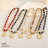 Collar de Bolitas Colgante Sol Estilo Étnico - cristishop
