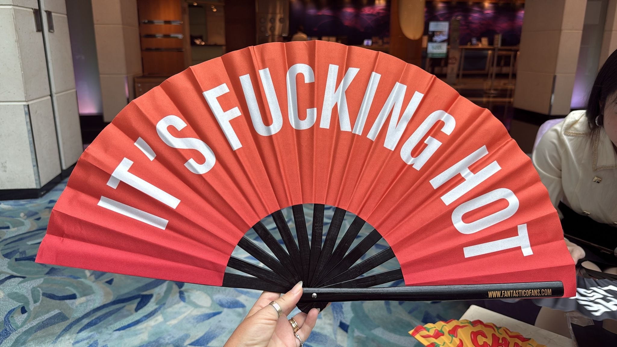 It's F***ing Hot XL Fan