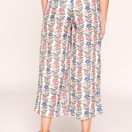 Blusa Halter Estampado Flores