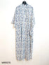 Kimono Largo Azul Pinceladas - cristishop
