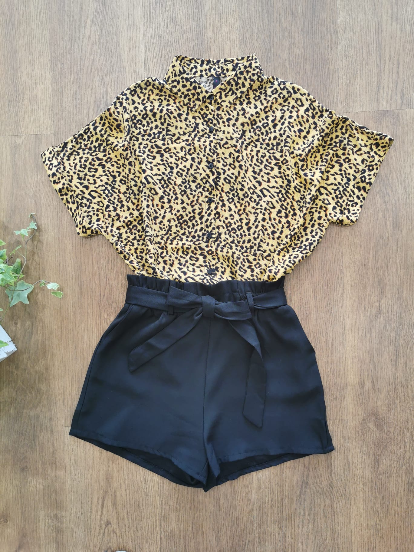 Short Negro Lazo - cristishop