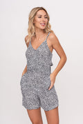 Mono Corto Tirantes Estampado Flores - cristishop