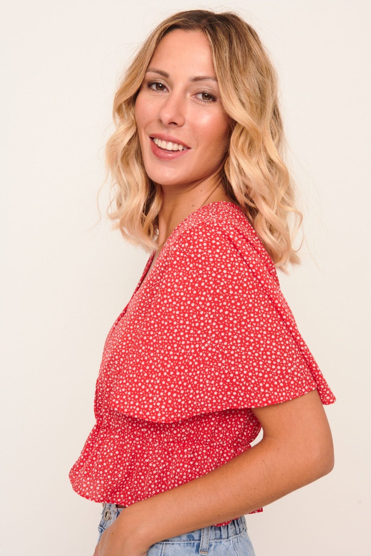 Top Blusa Rojo - cristishop