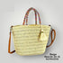 Bolso Asa con Bolitas Beige - cristishop