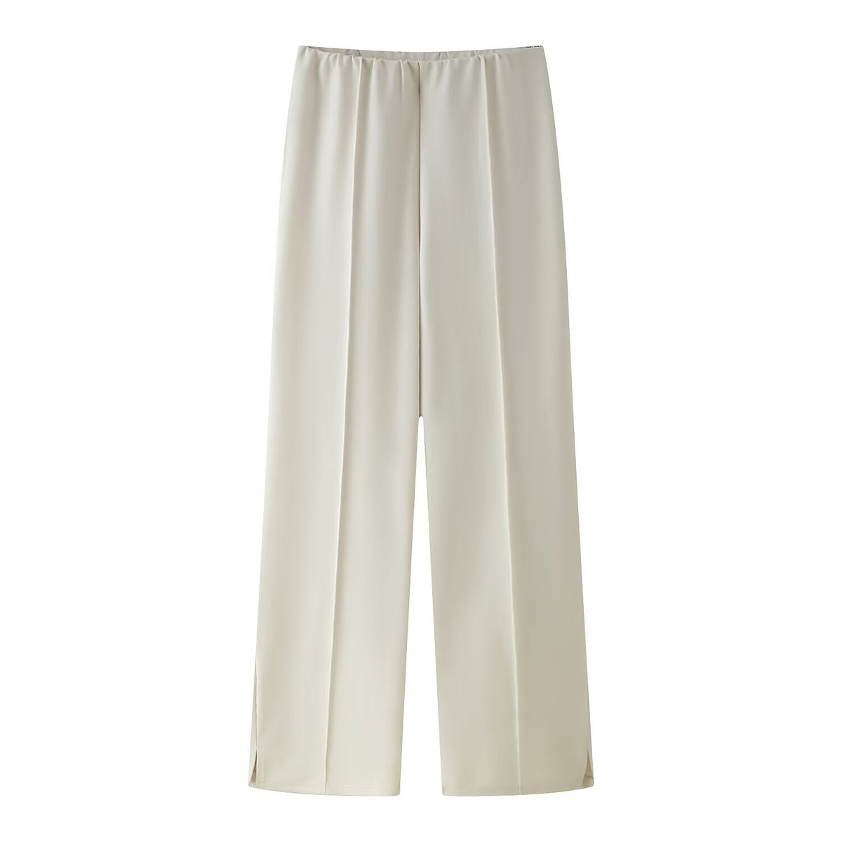 Clothing Double-sided Cloth Round Neck Top Casual Pants - cristishop