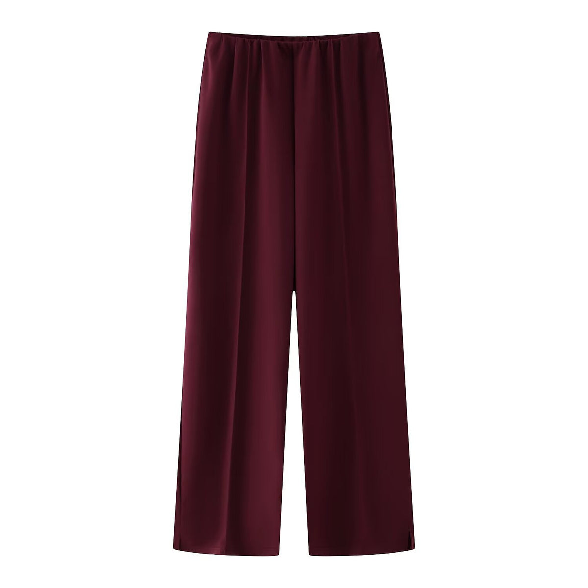 Clothing Double-sided Cloth Round Neck Top Casual Pants - cristishop