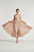 Vestido Midi Oro Rosa – Oro & Alma - cristishop
