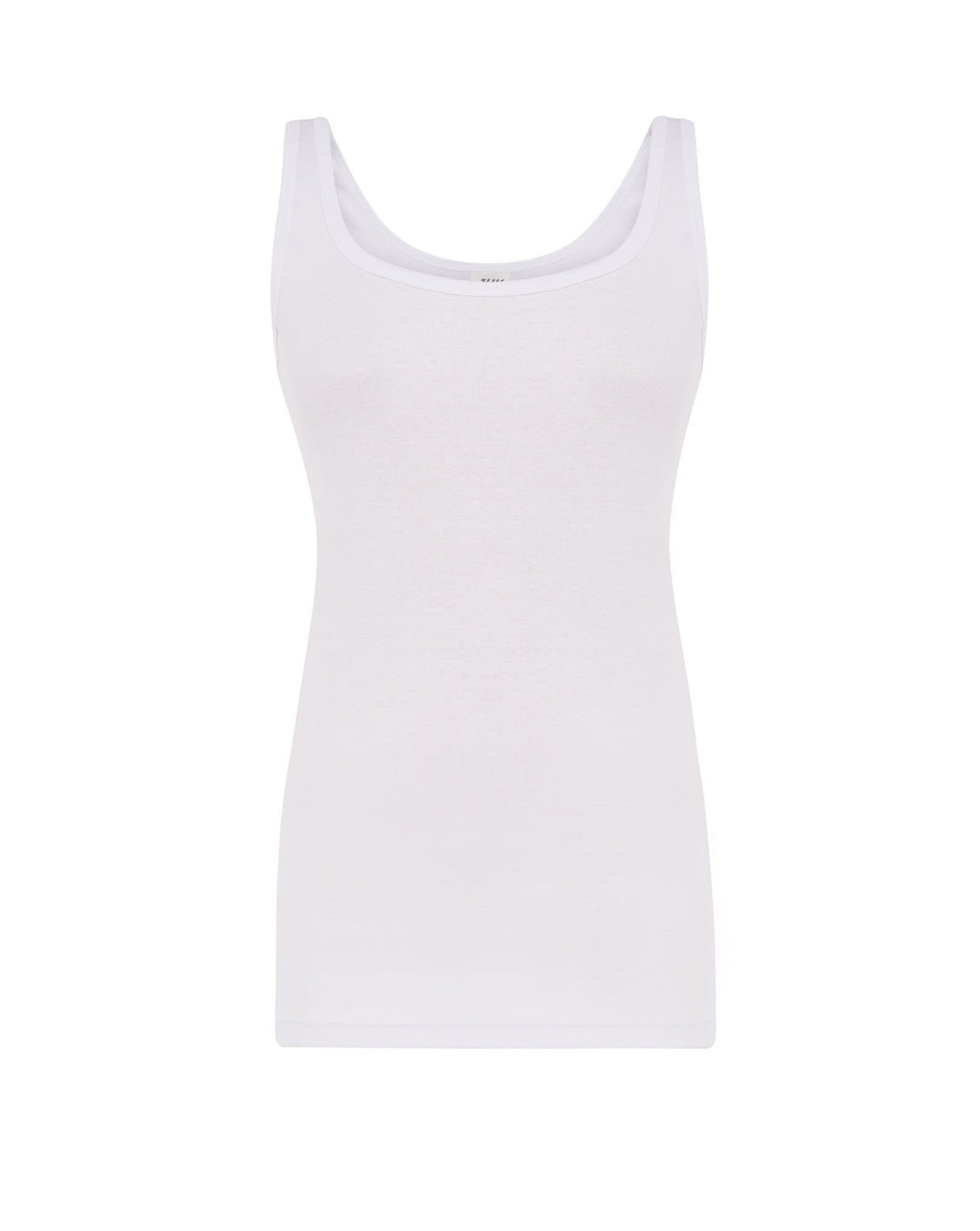 Camiseta Tirantes Finos Mujer Entallada – Blanco - cristishop